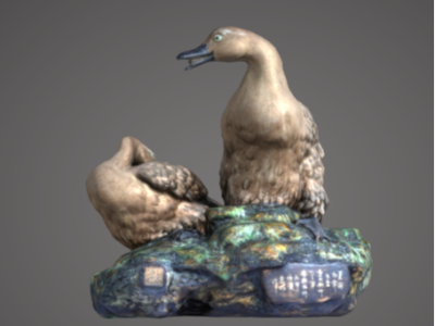 鸭子3D环物-在线VR高清展示模型
